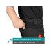 ACE ACE Constructor Herren-Arbeitshose lang Schwarz 56