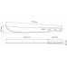 Tramontina Machete Silber/Braun