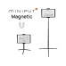 Miniput DOLFINOS miniput Magnetic Notenständer