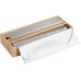 Kesper Frischhaltefolien-Spender Silber/Braun