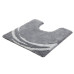 Kleine Wolke Badteppich Mystic 55 x 55 cm, Grau Kleine Wolke Badteppich Mystic 55 x 55 cm, Grau
