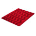 Kleine Wolke Badteppich Zack 55 x 65 cm, Rot Kleine Wolke Badteppich Zack 55 x 65 cm, Rot