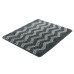 Kleine Wolke Badteppich Zack 55 x 65 cm, Grau Kleine Wolke Badteppich Zack 55 x 65 cm, Grau
