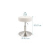 relaxdays Schminkhocker Weiss/Silber relaxdays Schminkhocker Weiss/Silber