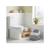relaxdays Baby-Töpfchen 4-in-1, Kunststoff, Grau, Weiss