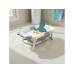 relaxdays Babybadewanne Weiss/Dunkelgrau relaxdays Babybadewanne Weiss/Dunkelgrau