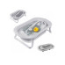 relaxdays Babybadewanne Hellgrau/Weiss