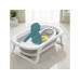 relaxdays Babybadewanne Hellgrau/Weiss