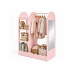 relaxdays Garderobenständer x , Rosa relaxdays Garderobenständer x , Rosa