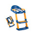 relaxdays Toilettentrainer mit Treppe Blau Gelb relaxdays Toilettentrainer mit Treppe Blau Gelb