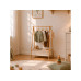 relaxdays Kindergarderobe x , Weiss/Braun relaxdays Kindergarderobe x , Weiss/Braun