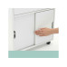 relaxdays Nischenwagen 17 x 67 cm, Weiss relaxdays Nischenwagen 17 x 67 cm, Weiss