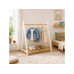 relaxdays Kindergarderobe x , Weiss/Braun relaxdays Kindergarderobe x , Weiss/Braun