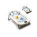 relaxdays Babybadewanne Grau