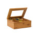 relaxdays Teebox Beige relaxdays Teebox Beige