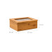 relaxdays Teebox Beige relaxdays Teebox Beige