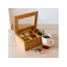 relaxdays Teebox Beige relaxdays Teebox Beige