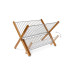 relaxdays CROSS Silber/Hellbraun relaxdays CROSS Silber/Hellbraun