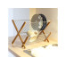 relaxdays CROSS Silber/Hellbraun relaxdays CROSS Silber/Hellbraun