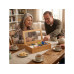 relaxdays Teebox Braun/Beige/Hellbraun relaxdays Teebox Braun/Beige/Hellbraun