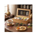 relaxdays Teebox Braun/Beige/Hellbraun relaxdays Teebox Braun/Beige/Hellbraun