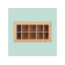 relaxdays Teebox Braun/Beige/Hellbraun relaxdays Teebox Braun/Beige/Hellbraun