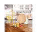 relaxdays Nudeltrockner Bambus 12 Arme Natur relaxdays Nudeltrockner Bambus 12 Arme Natur