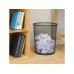 relaxdays Papierkorb 19 l, Schwarz