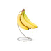 relaxdays Bananenhalter 1 Stück, Silber