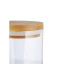 relaxdays Vorratsgläser 1 l, Transparent/Hellbraun relaxdays Vorratsgläser 1 l, Transparent/Hellbraun
