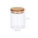 relaxdays Vorratsgläser 0.6 l, Transparent/Hellbraun relaxdays Vorratsgläser 0.6 l, Transparent/Hellbraun