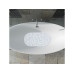 relaxdays Badewannenmatte Weiss