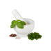 relaxdays Mörser 10 cm, Marmor relaxdays Mörser 10 cm, Marmor