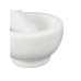 relaxdays Mörser 10 cm, Marmor relaxdays Mörser 10 cm, Marmor