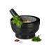 relaxdays Morser und Stossel Set 20 cm, Granit relaxdays Morser und Stossel Set 20 cm, Granit