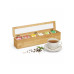 relaxdays Teebox Beige/Hellbraun relaxdays Teebox Beige/Hellbraun