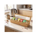 relaxdays Teebox Beige/Hellbraun relaxdays Teebox Beige/Hellbraun