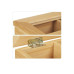 relaxdays Teebox Beige/Hellbraun relaxdays Teebox Beige/Hellbraun