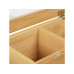 relaxdays Teebox Beige/Hellbraun relaxdays Teebox Beige/Hellbraun