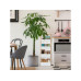 relaxdays Badregal 30 x 88 cm, Weiss/Braun relaxdays Badregal 30 x 88 cm, Weiss/Braun