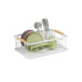 relaxdays Geschirrabtropfgestell Beige relaxdays Geschirrabtropfgestell Beige