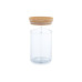 relaxdays Vorratsgläser 0.8 l, Transparent/Hellbraun relaxdays Vorratsgläser 0.8 l, Transparent/Hellbraun