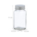 relaxdays Gewürzbehälter Transparent/Silber relaxdays Gewürzbehälter Transparent/Silber