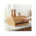 relaxdays Brotkasten Hellbraun relaxdays Brotkasten Hellbraun