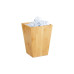 relaxdays Papierkorb 6 l, Hellbraun relaxdays Papierkorb 6 l, Hellbraun