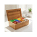 relaxdays Teebox Braun relaxdays Teebox Braun