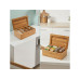 relaxdays Teebox Braun relaxdays Teebox Braun