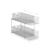 relaxdays Unterschrank-Organizer Weiss/Silber relaxdays Unterschrank-Organizer Weiss/Silber