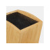 relaxdays Messerblock Schwarz/Hellbraun relaxdays Messerblock Schwarz/Hellbraun