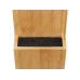 relaxdays Messerblock Schwarz/Hellbraun relaxdays Messerblock Schwarz/Hellbraun